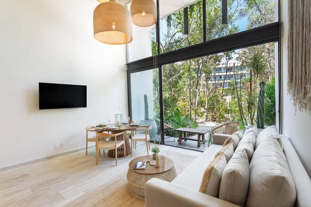 Casa Dith'Cha Loft De Charme Dans Jardin Tropical Tulum Apartment